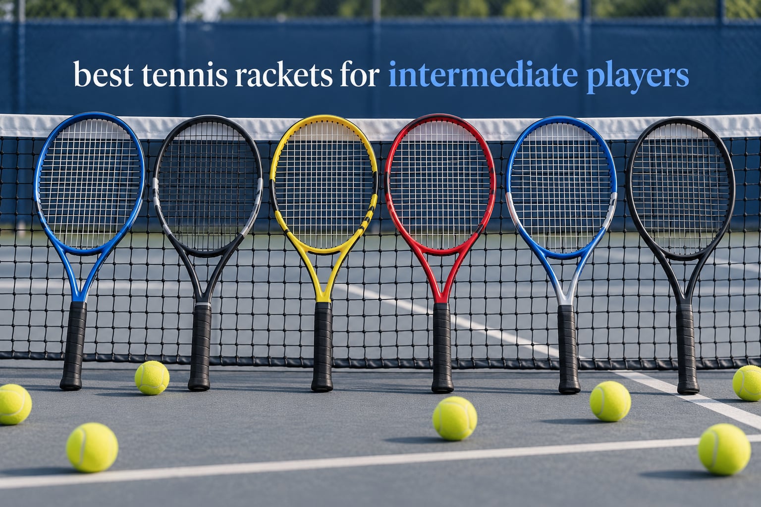 best tennis rackets for intermediate players