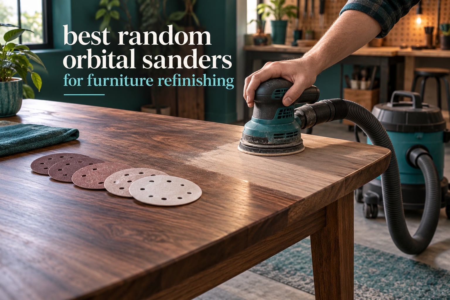 best random orbital sanders for furniture refinishing