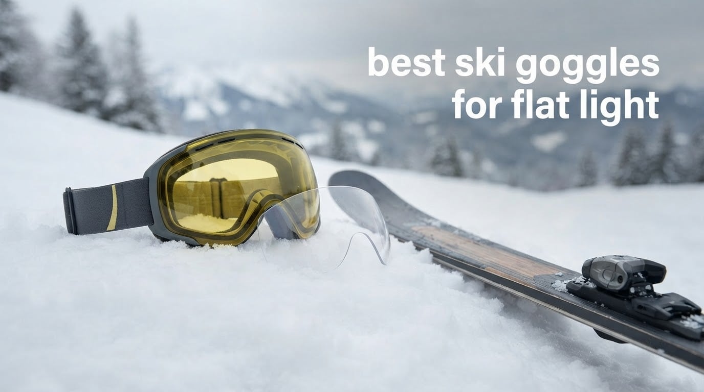best ski goggles for flat light