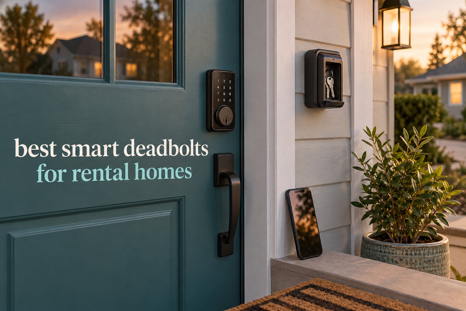 best smart deadbolts for rental homes