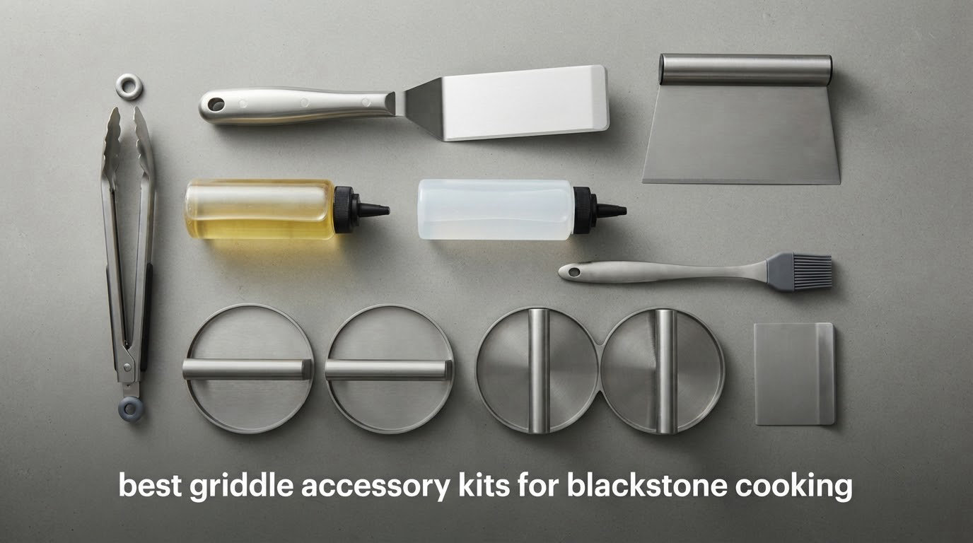 best griddle accessory kits for blackstone cooking