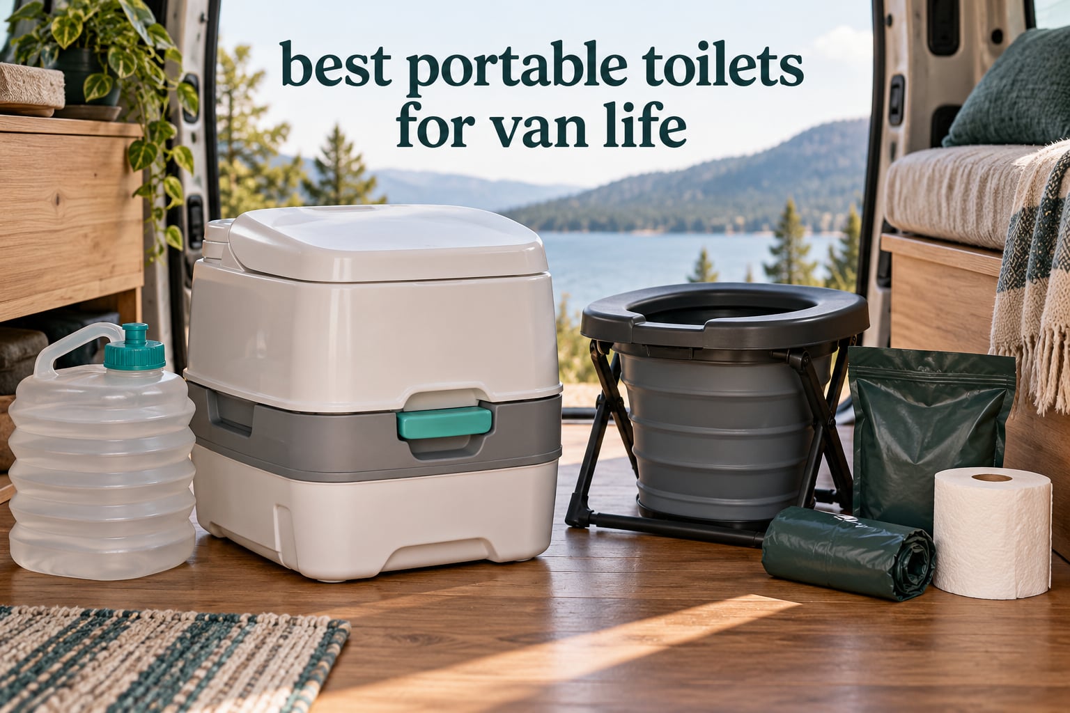 best portable toilets for van life