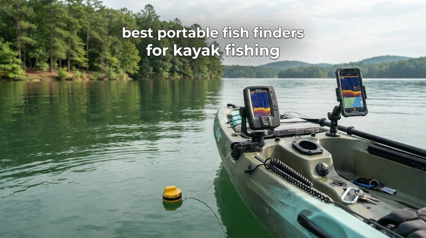 best portable fish finders for kayak fishing
