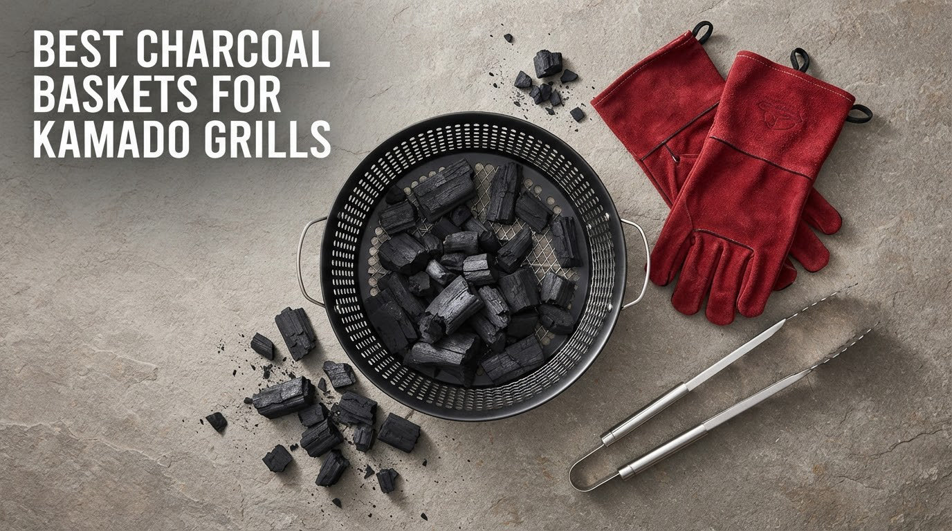 best charcoal baskets for kamado grills