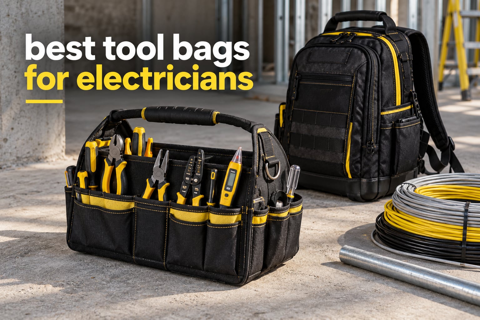 best tool bags for electricians