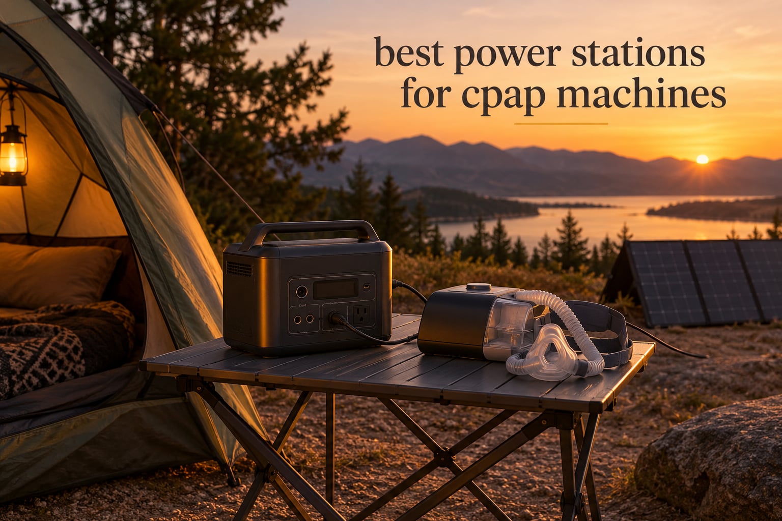 best power stations for cpap machines