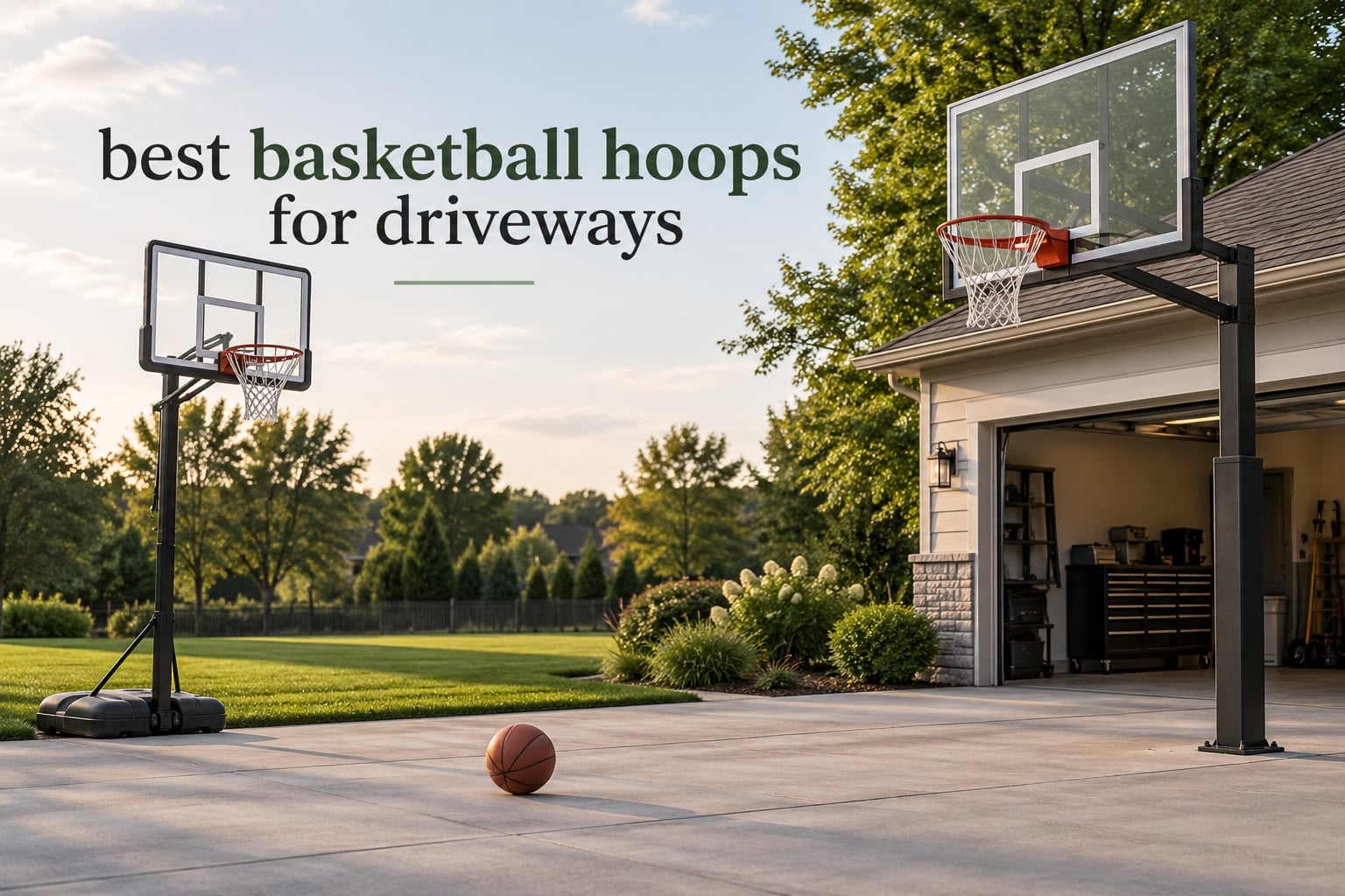 best basketball hoops for driveways