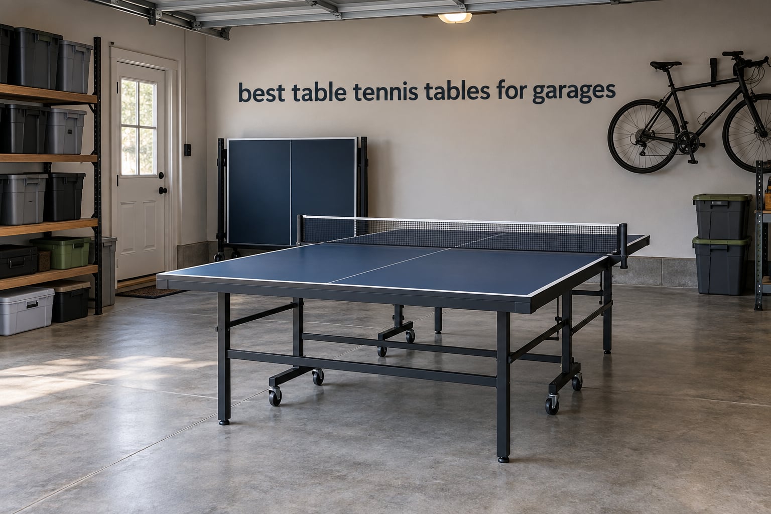 best table tennis tables for garages
