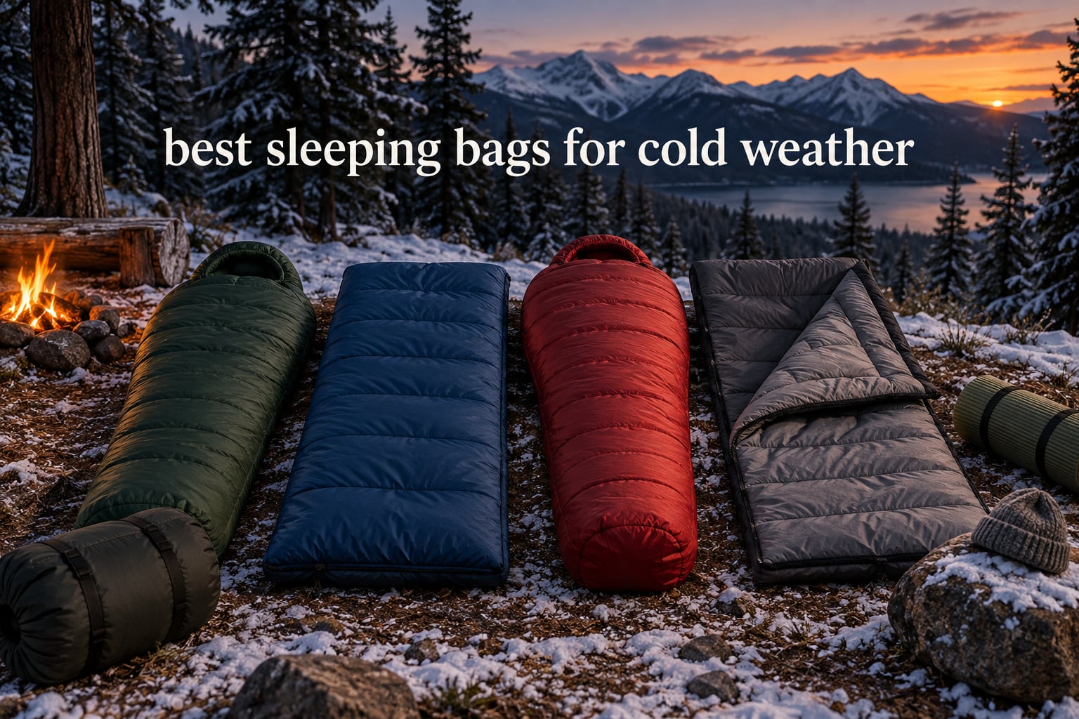 best sleeping bags for cold weather